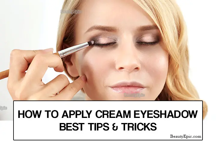 how to apply cream eyeshadow